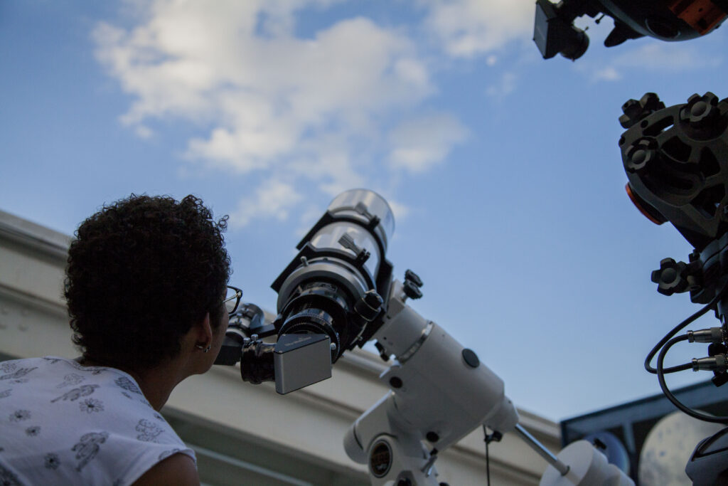 Observação do céu Espaço do Conhecimento UFMG