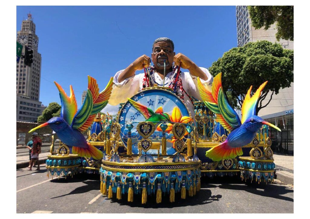 beija-flor carro alegórico carnaval 2025